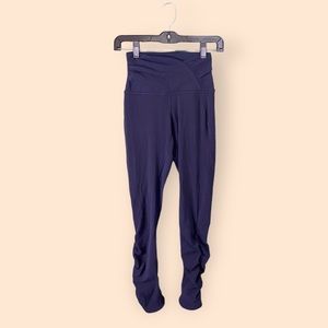 Lululemon Align High Rise Ruched Waist Crop